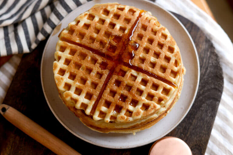 sourdough waffles